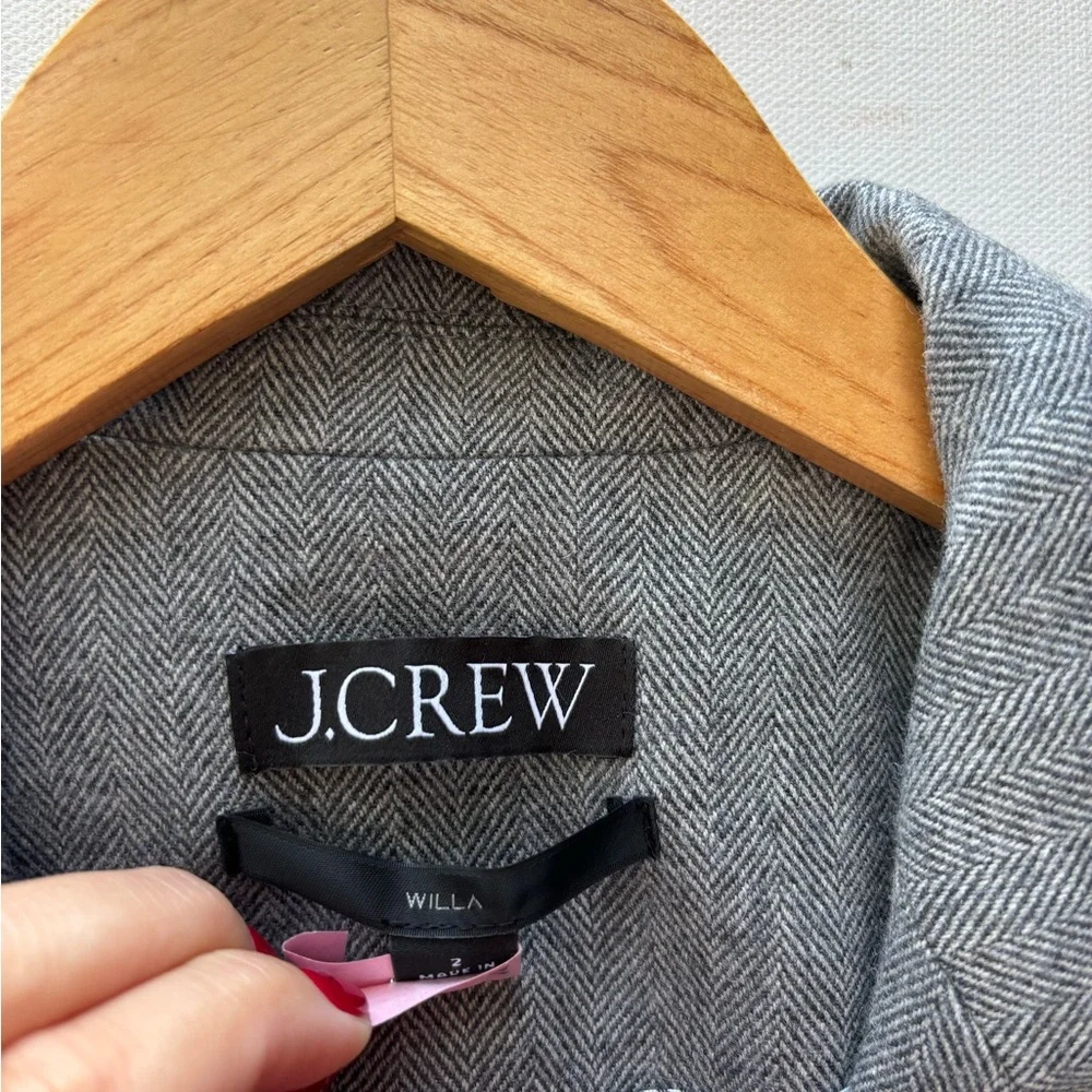 J Crew Gray Willa Blazer
